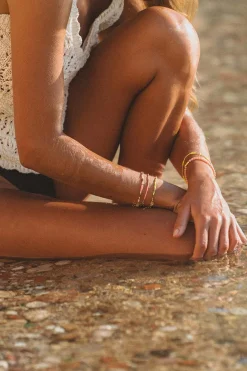 Armbånd - Fingerling Bisque