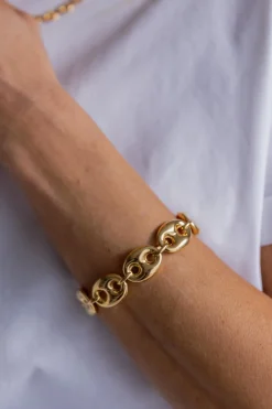 Armbånd - Metung Large Gold