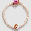 Armbånd - Pearl Brown Pink Emotions
