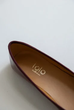 Ballerina - Capri Vernice Bordeaux