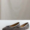 Ballerina - Volcano Suede Greige Sacardon