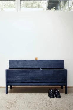 Benk - A Line Storage Bench 111 Indigo Blue