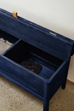 Benk - A Line Storage Bench 111 Indigo Blue