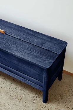 Benk - A Line Storage Bench 111 Indigo Blue
