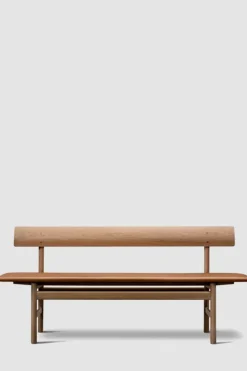 Benk - BM Bench 3171 Lys Oljet Eik /Omni Cognac 307