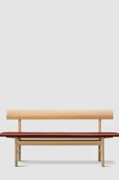 Benk - BM Bench 3171 Lys Oljet Eik /Omni Burnt Sienna 293