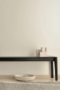 Benk - Bok Oak 126cm Black