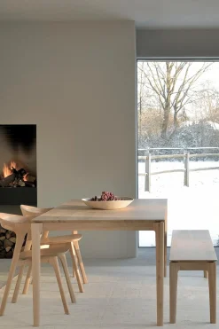 Benk - Bok Oak 166xh46cm