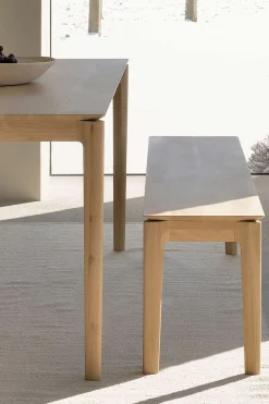 Benk - Bok Oak 166xh46cm