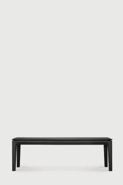 Benk - Bok Oak 146xh46cm Black