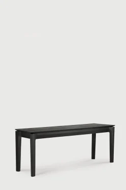 Benk - Bok Oak 166xh46cm Black