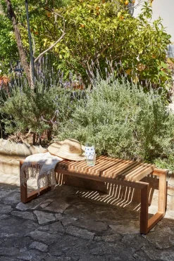 Benk - Cutter Bench 121x40x43,5cm Teak