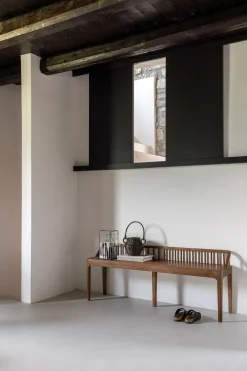 Benk - Spindle 150x36xh60cm Reclaimed Teak