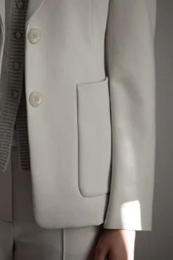 Blazer - Emotional Essence Shadow White