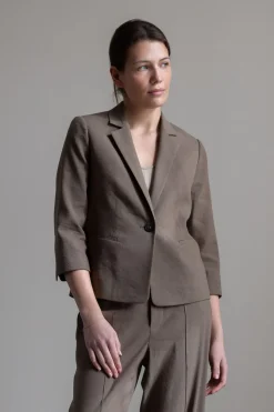 Blazer - Linen Shrunken Blazer