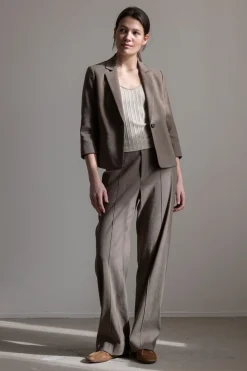 Blazer - Linen Shrunken Blazer