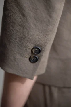 Blazer - Linen Shrunken Blazer