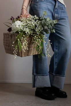 Blomst - Lavendel H70cm Hvit