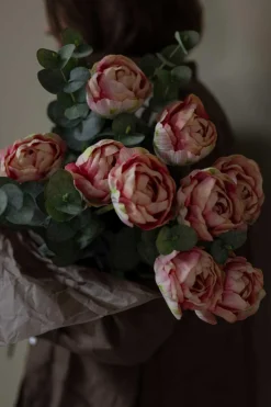 Blomst - Tulipan 67cm Rosa