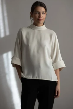 Bluse - Bailee Ivory