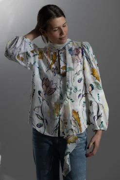Bluse - Floral Power