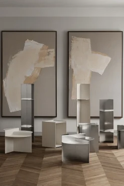 Boks - Rivet h48xb32cm Aluminium