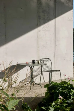 Bord - Thorvald Café Table Square, 70x70 SC97 Bronze Green