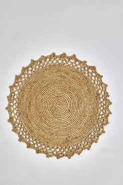 Bordbrikke - Calais Dia37cm White Tea