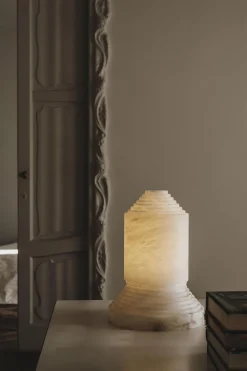 Bordlampe - Babel Alabaster