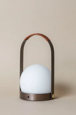 Bordlampe - Carrie Portable LED Bronzed Brass