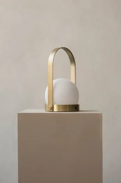 Bordlampe - Carrie Portable LED Brushed Brass