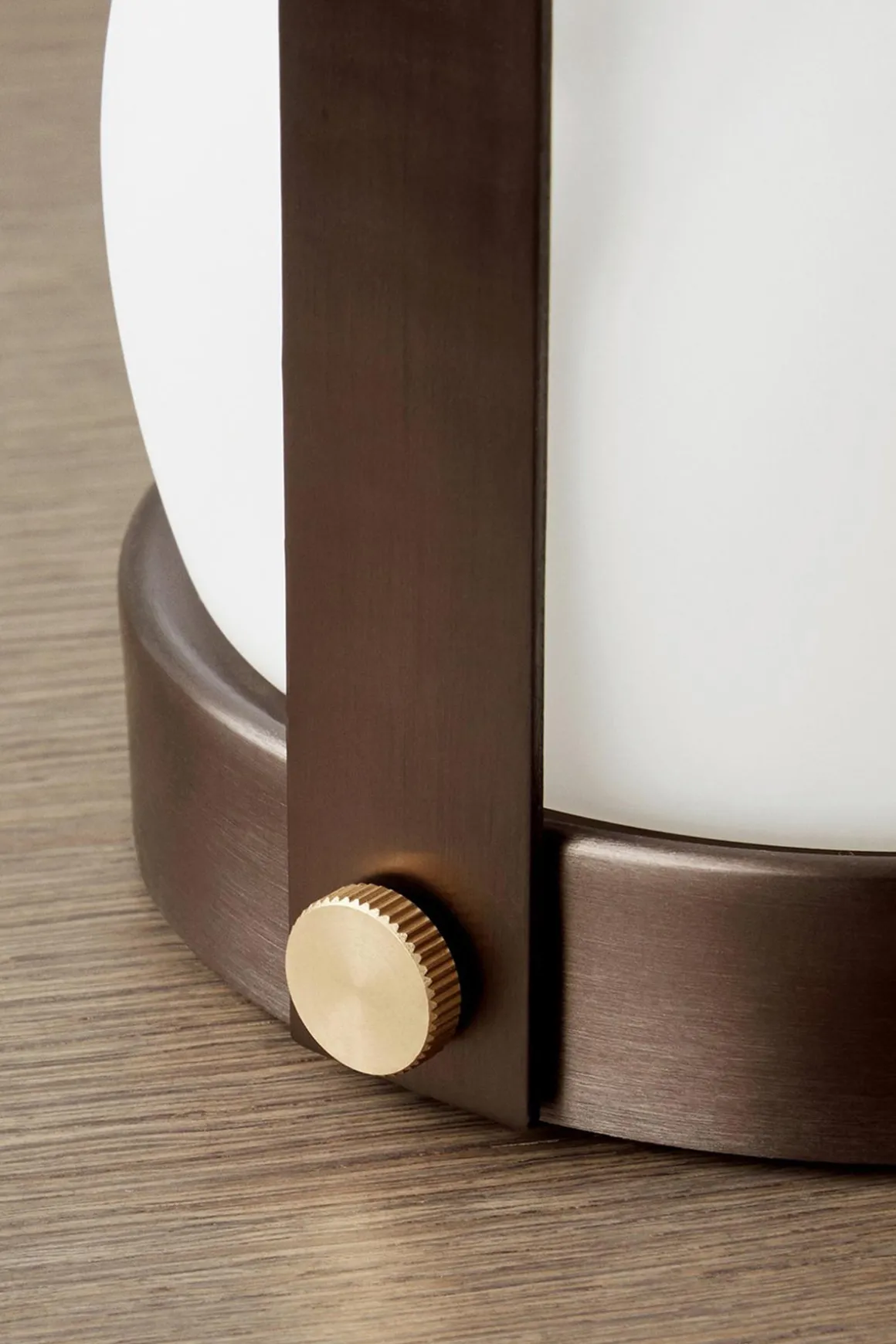 Bordlampe - Carrie Portable LED Bronzed Brass