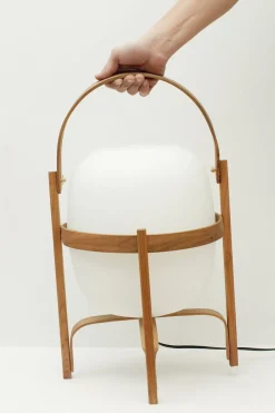 Bordlampe - Cesta Cherry wood structure