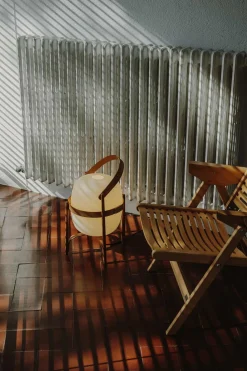 Bordlampe - Cesta Cherry wood structure