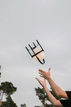 Bordlampe - Cestita Alubat Black Metallic