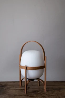 Bordlampe - Cestita Bateria Portable Opal Glass