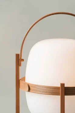 Bordlampe - Cestita Bateria Portable Opal Glass