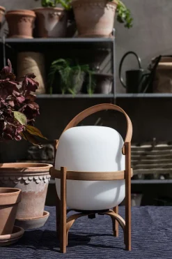 Bordlampe - Cestita Bateria Portable Opal Glass