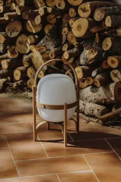 Bordlampe - Cestita Bateria Portable Opal Glass