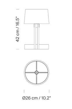 Bordlampe - FAD Menor