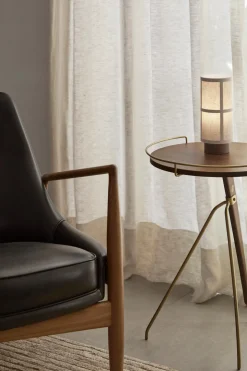 Bordlampe - Hashira Portable Stained Oak Raw