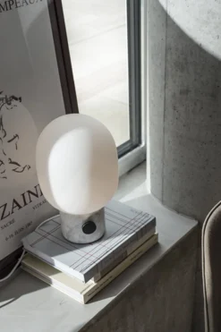 Bordlampe - JWDA Table, Carrara Marble White