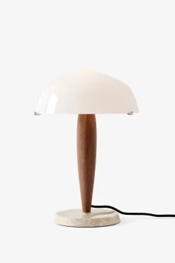 Bordlampe - SHY3 Herman Valnøtt/Marmor