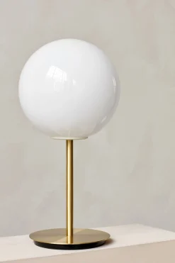 Bordlampe - TR Bulb Matt Opal Brushed Brass