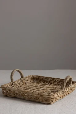 Brett - kurv m/Håndtak L Grå