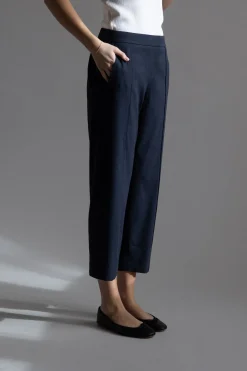 Bukse - Mid Rise Tapered Pull On Pant