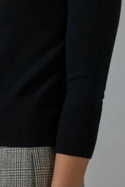 Cardigan - Pearl Button Black