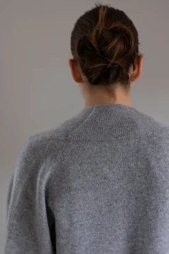 Cardigan - Shawl Collar Grey