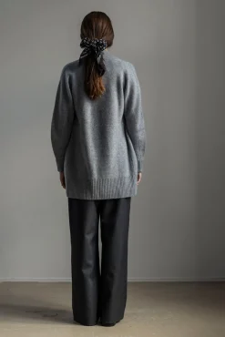 Cardigan - Shawl Collar Grey