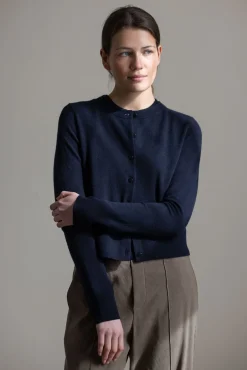 Cardigan - Tipped Half Moon Coastal